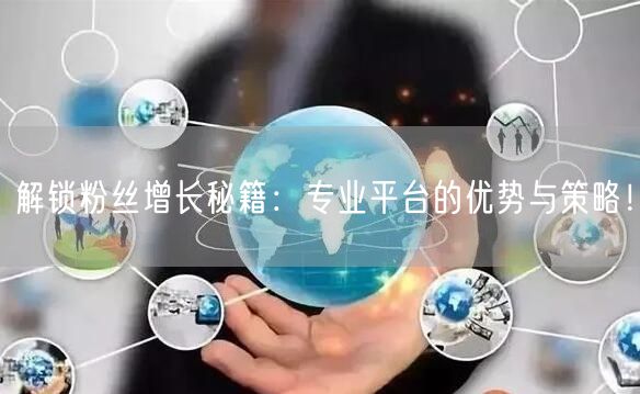 解锁粉丝增长秘籍：专业平台的优势与策略！