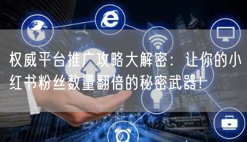 权威平台推广攻略大解密：让你的小红书粉丝数量翻倍的秘密武器！