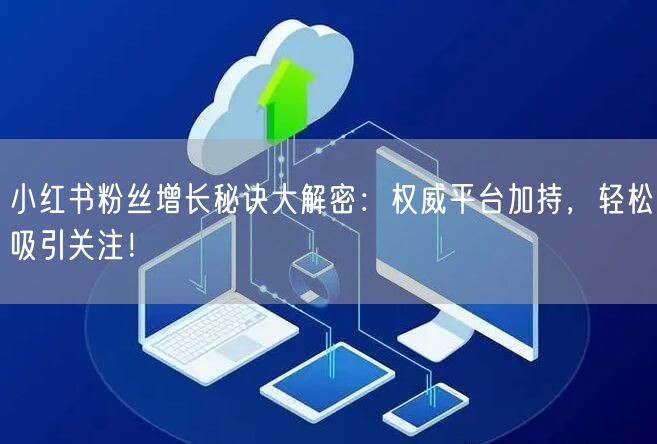 小红书粉丝增长秘诀大解密：权威平台加持，轻松吸引关注！