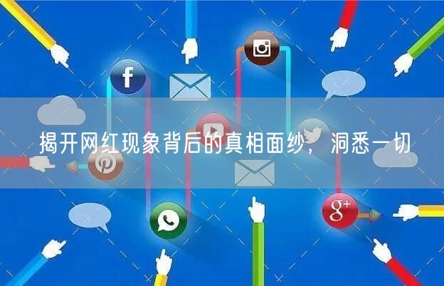 揭开网红现象背后的真相面纱，洞悉一切