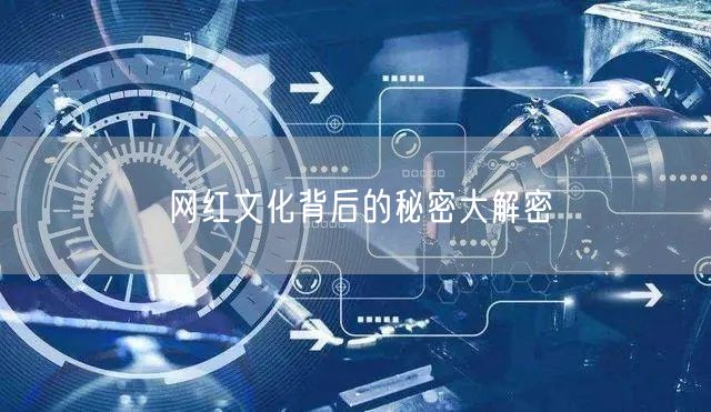 网红文化背后的秘密大解密
