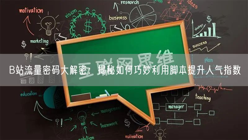 B站流量密码大解密：揭秘如何巧妙利用脚本提升人气指数