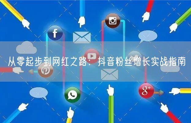 从零起步到网红之路：抖音粉丝增长实战指南
