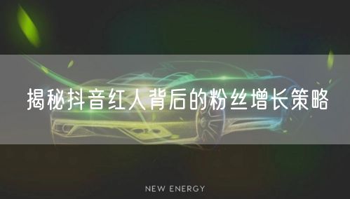 揭秘抖音红人背后的粉丝增长策略