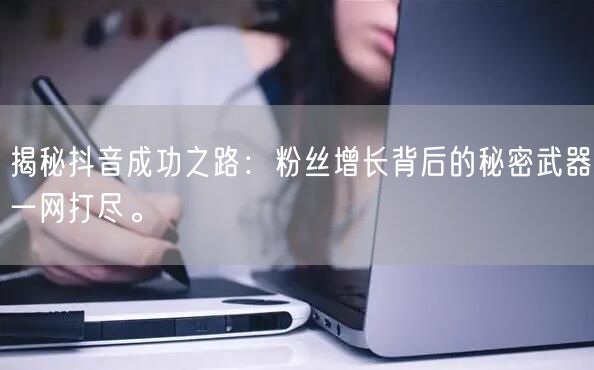 揭秘抖音成功之路：粉丝增长背后的秘密武器一网打尽。