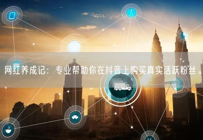 网红养成记：专业帮助你在抖音上购买真实活跃粉丝。